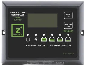 10 Amp 5-Stage PWM Charge Controller