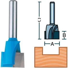 1" Wide Mortising Carbide Tipped Router Bit