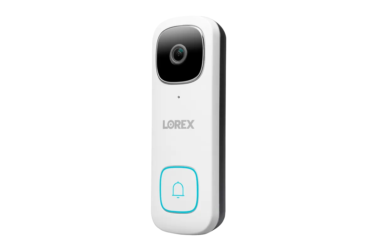 2K Wire-Free, Battery-operated Security System (2-Cameras) with 2K Wi-Fi Video Doorbell