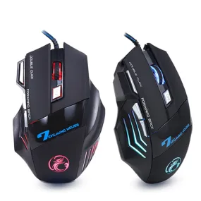 5500 DPI LED Optical Wired Pro Gaming Mouse