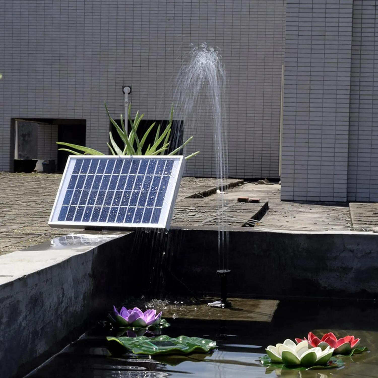 5W Solar Fountain Pump Kit