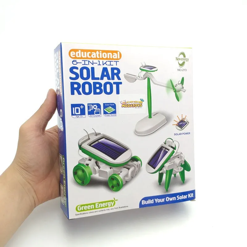 6 in 1 Smart Solar Robot Experiment Kit