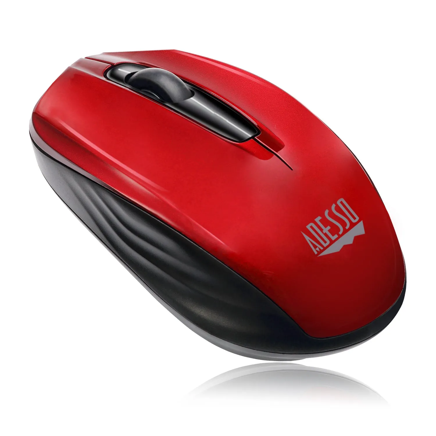 Adesso iMouse S50R Wireless Mini Mouse - Red