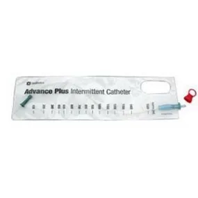 Advance Plus Touch Free Coude Intermittent Catheter 14 Fr 16" 1500 mL