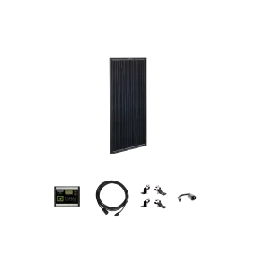 Airstream OBSIDIAN® SERIES 100 Watt Solar Prep Complete Kit (2019-2022)