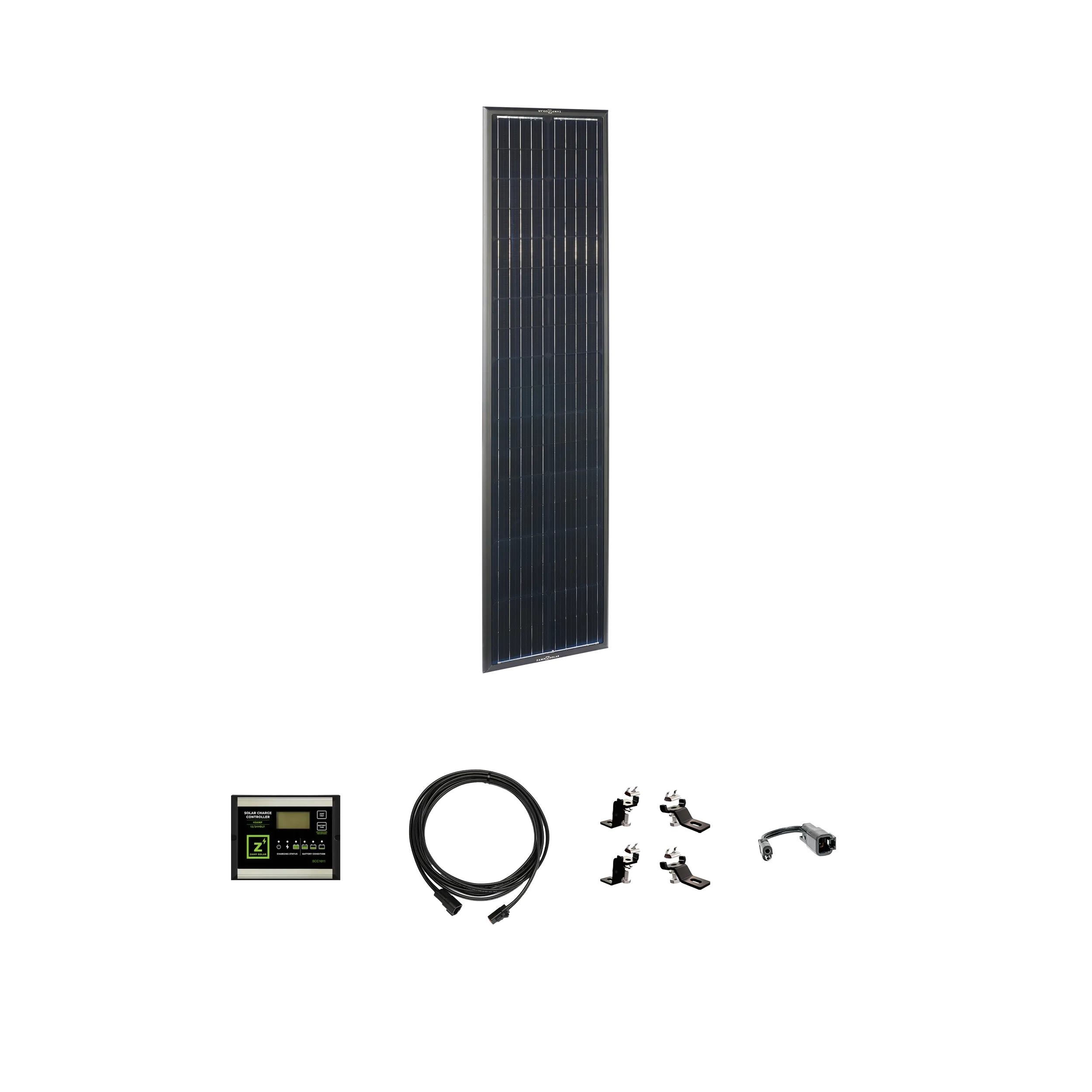 Airstream OBSIDIAN® SERIES 90 Watt Solar Prep Complete Kit (2019-2022)