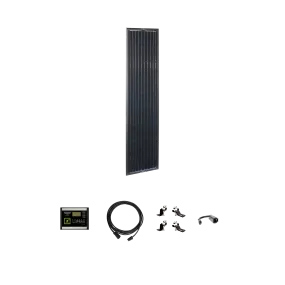 Airstream OBSIDIAN® SERIES 90 Watt Solar Prep Complete Kit (2019-2022)