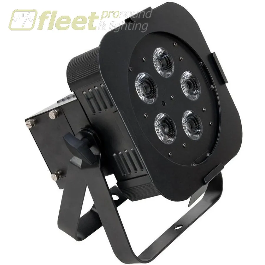 American DJ WIFLY PAR QA5 - Black RGBA Wash Fixture -Battery Powered w/WiFLY DMX