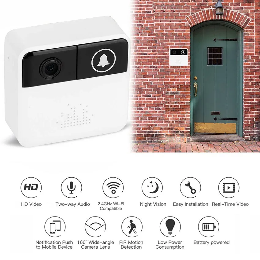 Anti Theft Real Time Digital Doorbell