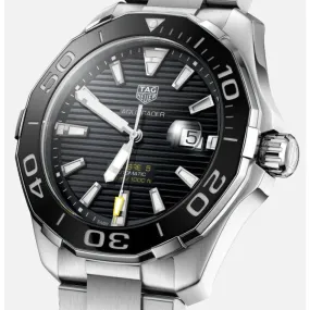 Aquaracer Automatic Black Dial and Bezel