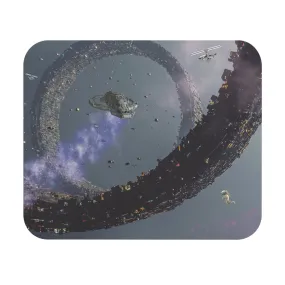 Astronaut Space Theme Mouse Pad