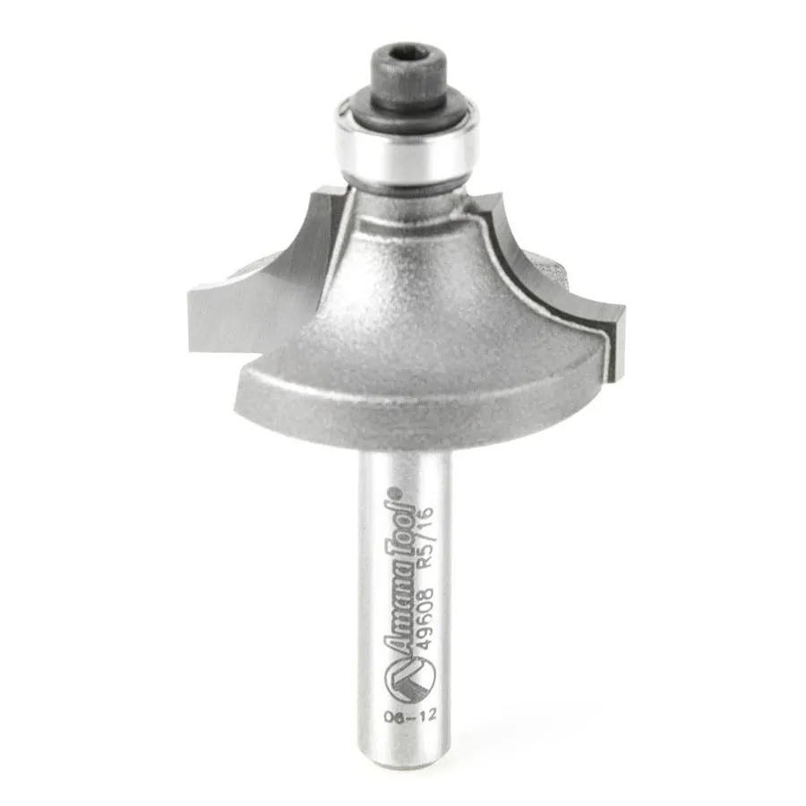 Beading Router Bit | 5⁄16 Radius x 1 1⁄8 Dia x 1⁄2 x 1⁄4"Shank | 49608 | 738685896082