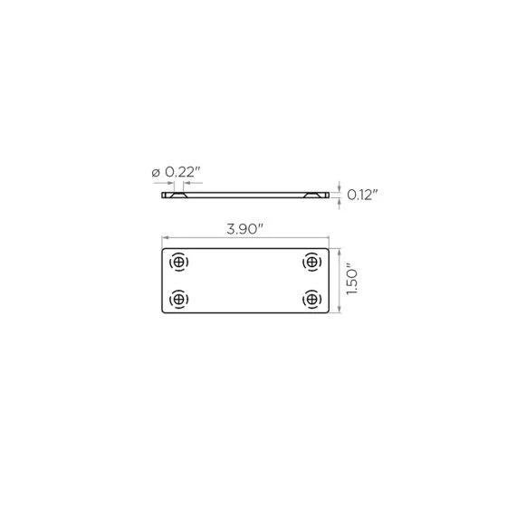 Bezdan Cable Adjustable| Top Mount Bracket for Bezdan Fascia Mount Cable Post