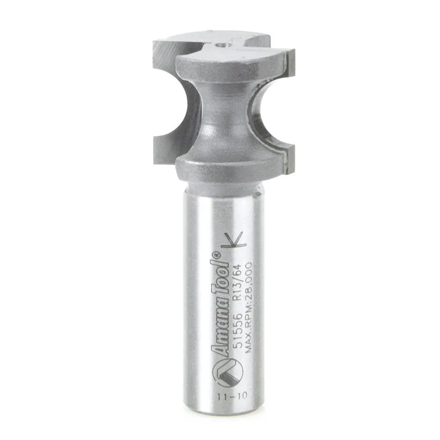 Bullnose Router Bit | 13⁄64 Radius x 7⁄8 Dia x 3⁄4 x 1⁄2"Shank | 51556 | 738685155561