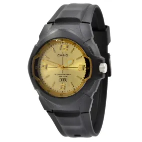 Casio Black Resin Case Black Band Watch | MW-600E-9A