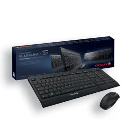 CHERRY JD-0400GB B Unlimited Wireless Keyboard and Mouse