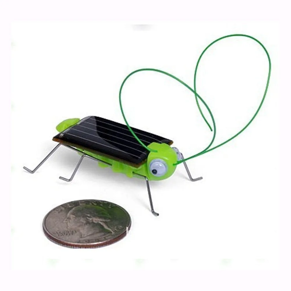 Children Learning Toy Solar Power Toy Solar Powered Grasshopper