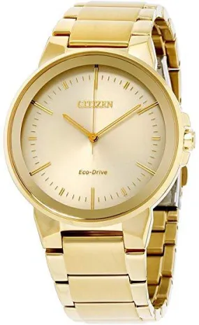 Citizen Eco-Drive Axiom Men's Gold-Tone Watch