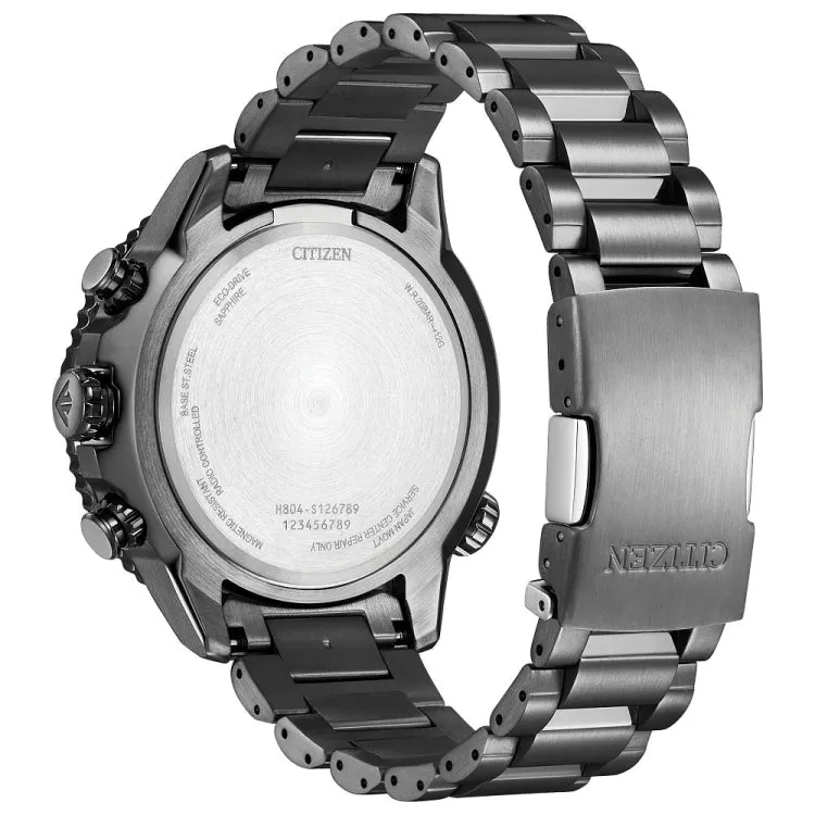 CITIZEN Eco-Drive Promaster Eco Navihawk Mens Stainless Steel