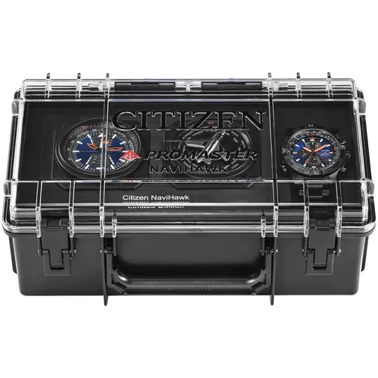 Citizen Eco-Drive Promaster Navihawk A-T Black Blue SS Limited Edition