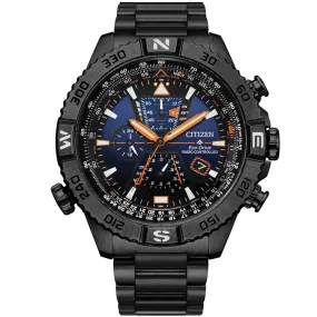 Citizen Eco-Drive Promaster Navihawk A-T Black Blue SS Limited Edition