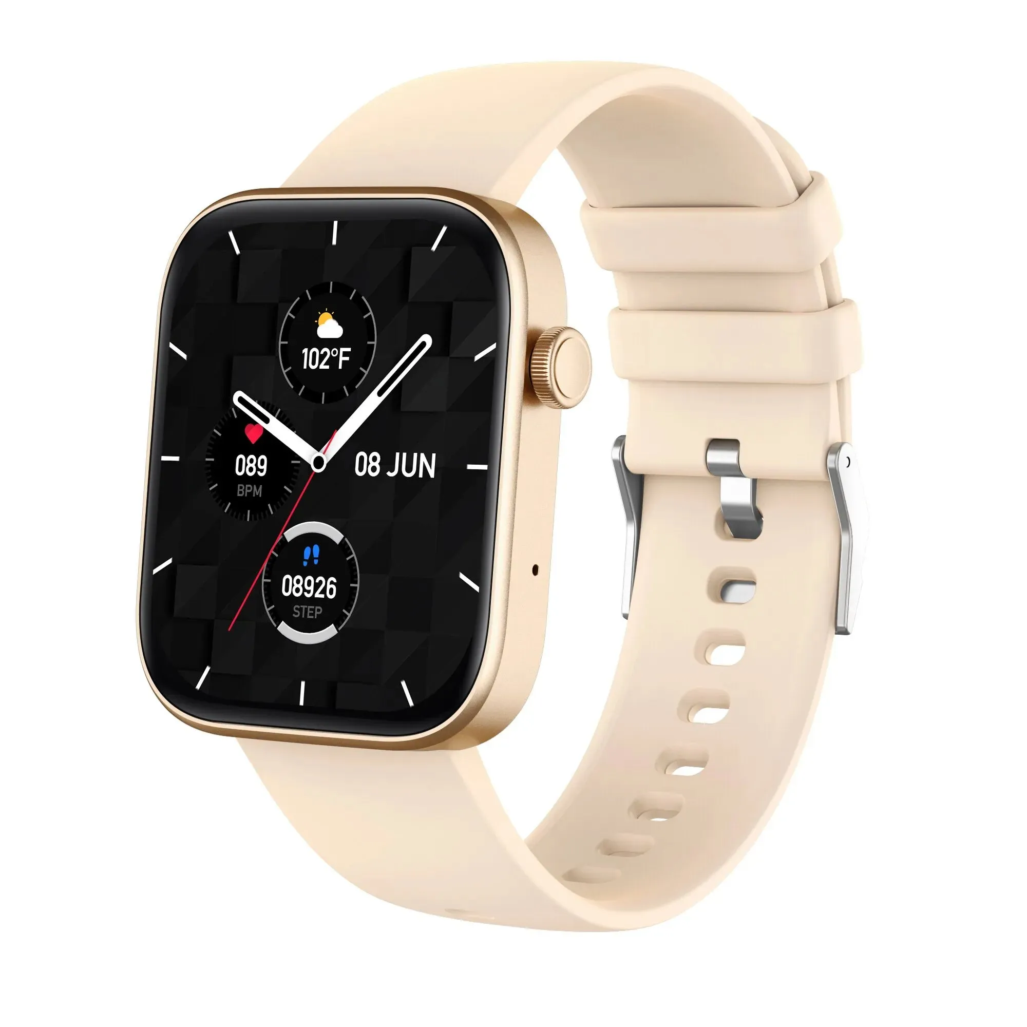 COLMI P71 Waterproof IP68 Voice Calling Smartwatch - Unisex Health Monitoring & Smart Notifications Voice-Activated Smart Watch - Elegant Gift for Your Loved Ones