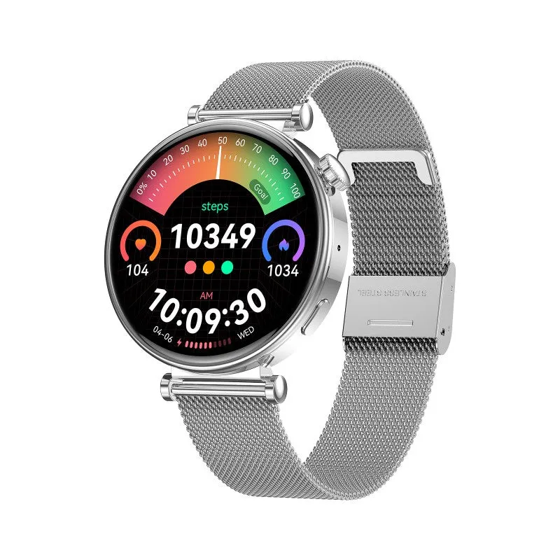 DaTeoy H41 Smart Watch, 1.32" AMOLED Display, Bluetooth Call, Voice Control, NFC, Fitness Tracker, Heart Rate & Sleep Monitor, IP68 Waterproof, Compatible with Android & iOS