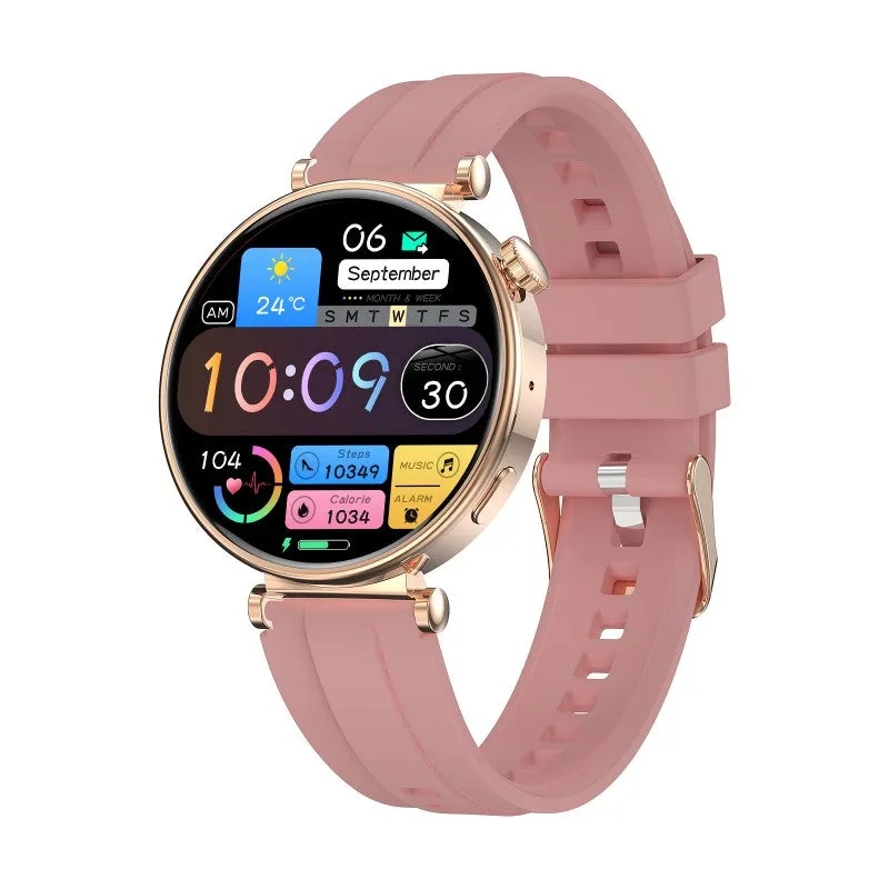 DaTeoy H41 Smart Watch, 1.32" AMOLED Display, Bluetooth Call, Voice Control, NFC, Fitness Tracker, Heart Rate & Sleep Monitor, IP68 Waterproof, Compatible with Android & iOS