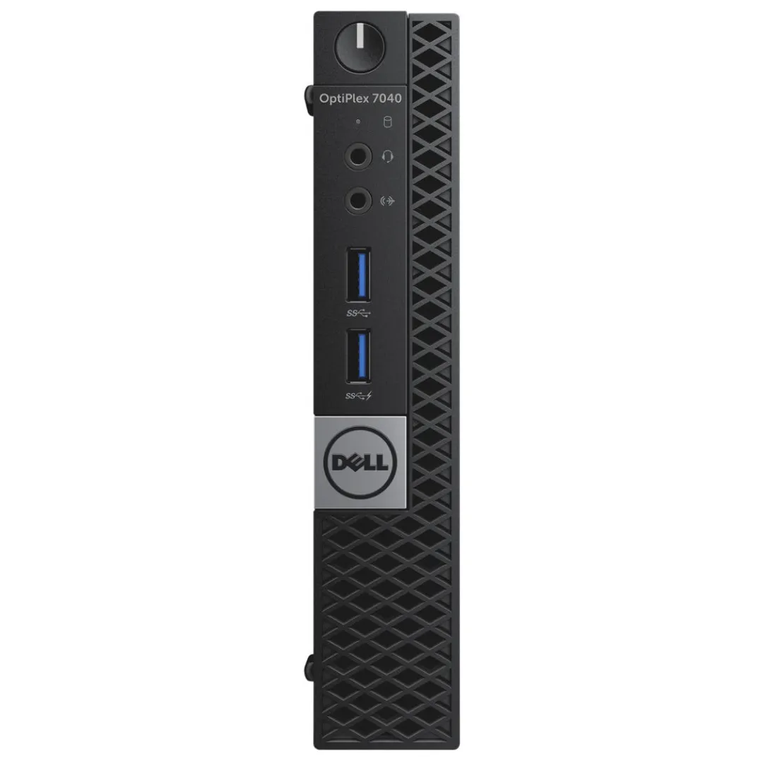 Dell OptiPlex 7040, Micro Desktop, Intel Core i5-6500T, 2.5GHz, 8GB RAM, 256GB SSD, Windows 10 Pro - Grade A Refurbished