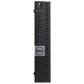 Dell OptiPlex 7040, Micro Desktop, Intel Core i7-6700T, 2.8GHz, 16GB RAM, 256GB SSD, Windows 10 Pro - Grade A Refurbished