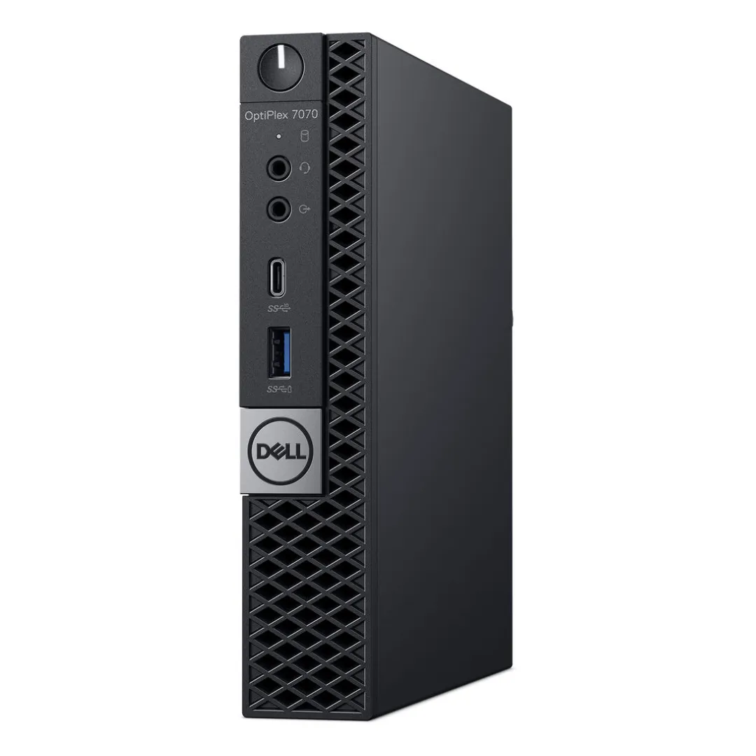 Dell OptiPlex 7070, Micro Desktop, Intel Core i5-9500T, 3.0GHz, 16GB RAM, 256GB SSD, Windows 10 Pro - Grade A Refurbished