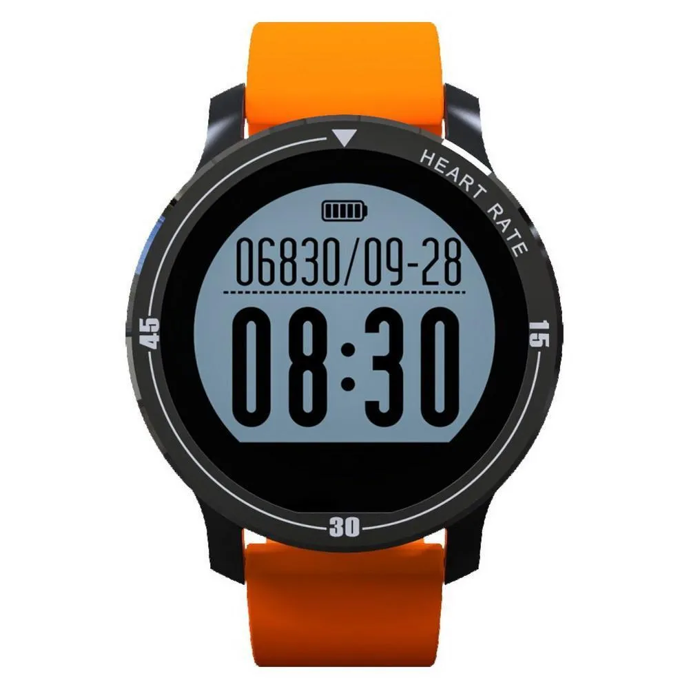 Deluxe Waterproof Sports Smartwatch with Heart Rate Monitor for Swimming Running Alarm & Weather