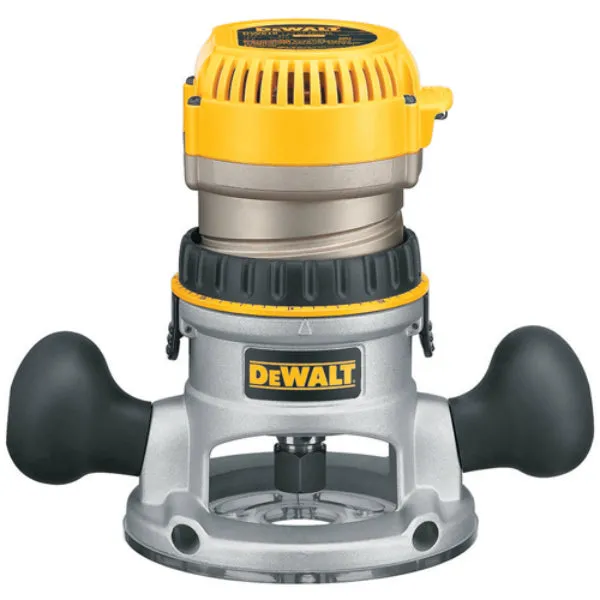 DeWalt® DW616 Heavy Duty Fixed Based Router Kit, 11A, 1-3/4 HP