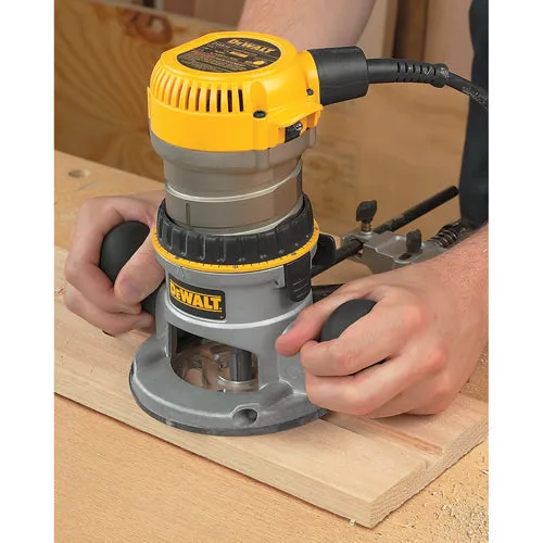 DeWalt® DW616 Heavy Duty Fixed Based Router Kit, 11A, 1-3/4 HP