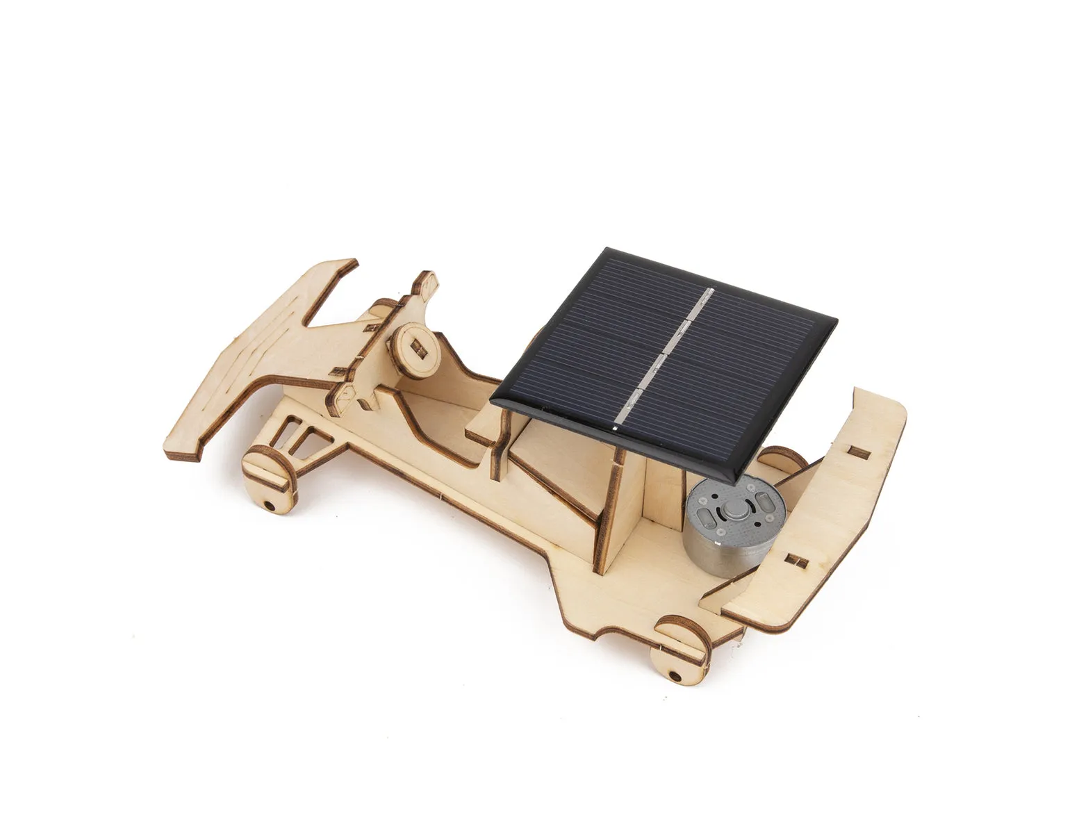 DIY 3D Wooden Cars: Solar Racing Car