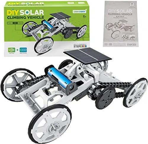 DIY Solar Climber Assembly Kit Circuit Building Off-Road Car - 008