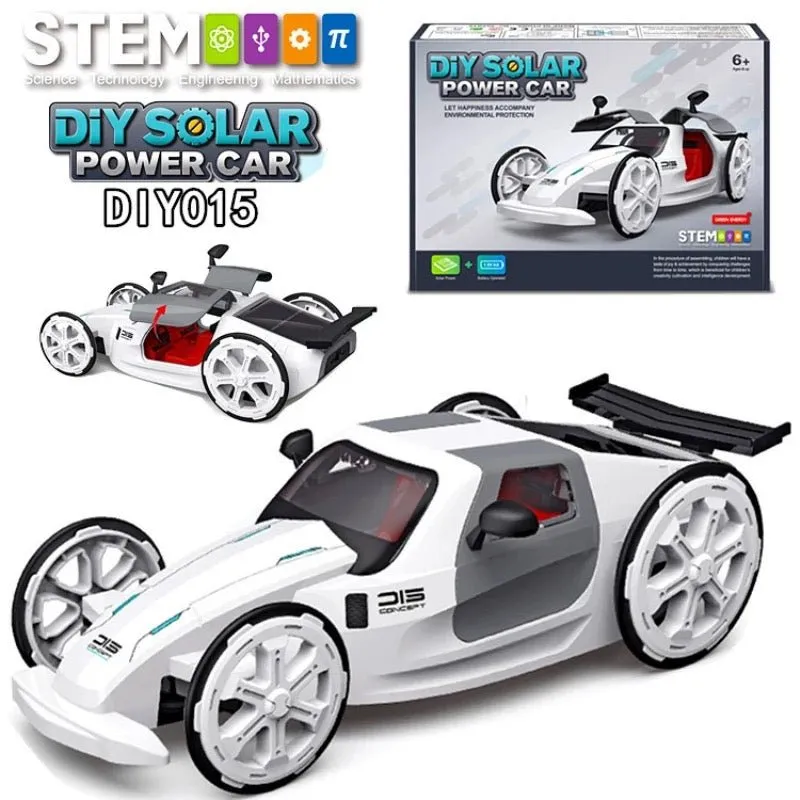 DIY STEM Learning Solar Power Car