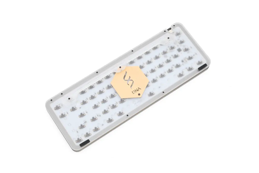 DNA65 65% Custom Mechanical Keyboard PCB CASE hot swappable switch support lighting effects with RGB switch led