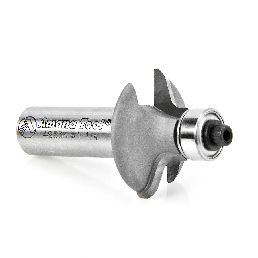 Door Edge - Front Face Edge Router Bit | 7⁄32 Radius x 1 1⁄4 Dia x 3⁄8 x 1⁄2" Shank | 49534 | 738685495346