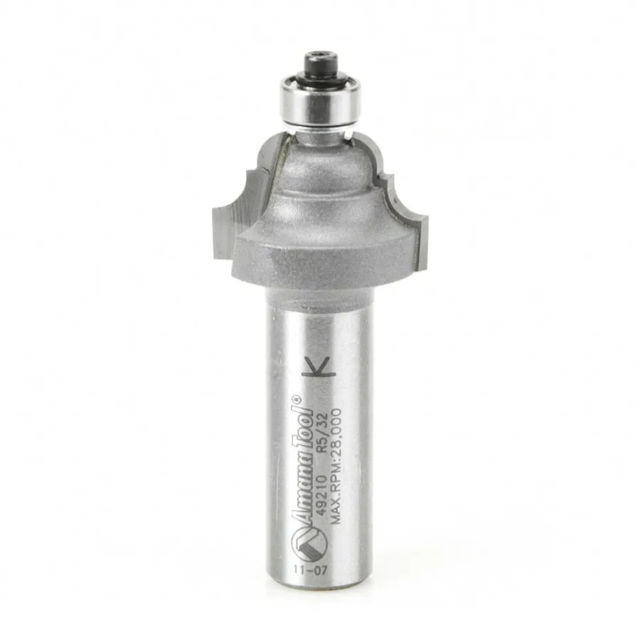 Double Roman Ogee Router Bit | 5⁄32 Radius x 1" Dia x 5⁄8 x 1⁄2 Shank | 49210 | 738685892107