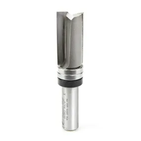 Down Shear Flush Trim Plunge Template Router Bit | 3⁄4 Dia x 1 1⁄2 x 1⁄2"Shank with Upper BB | 45362 | 738685945360