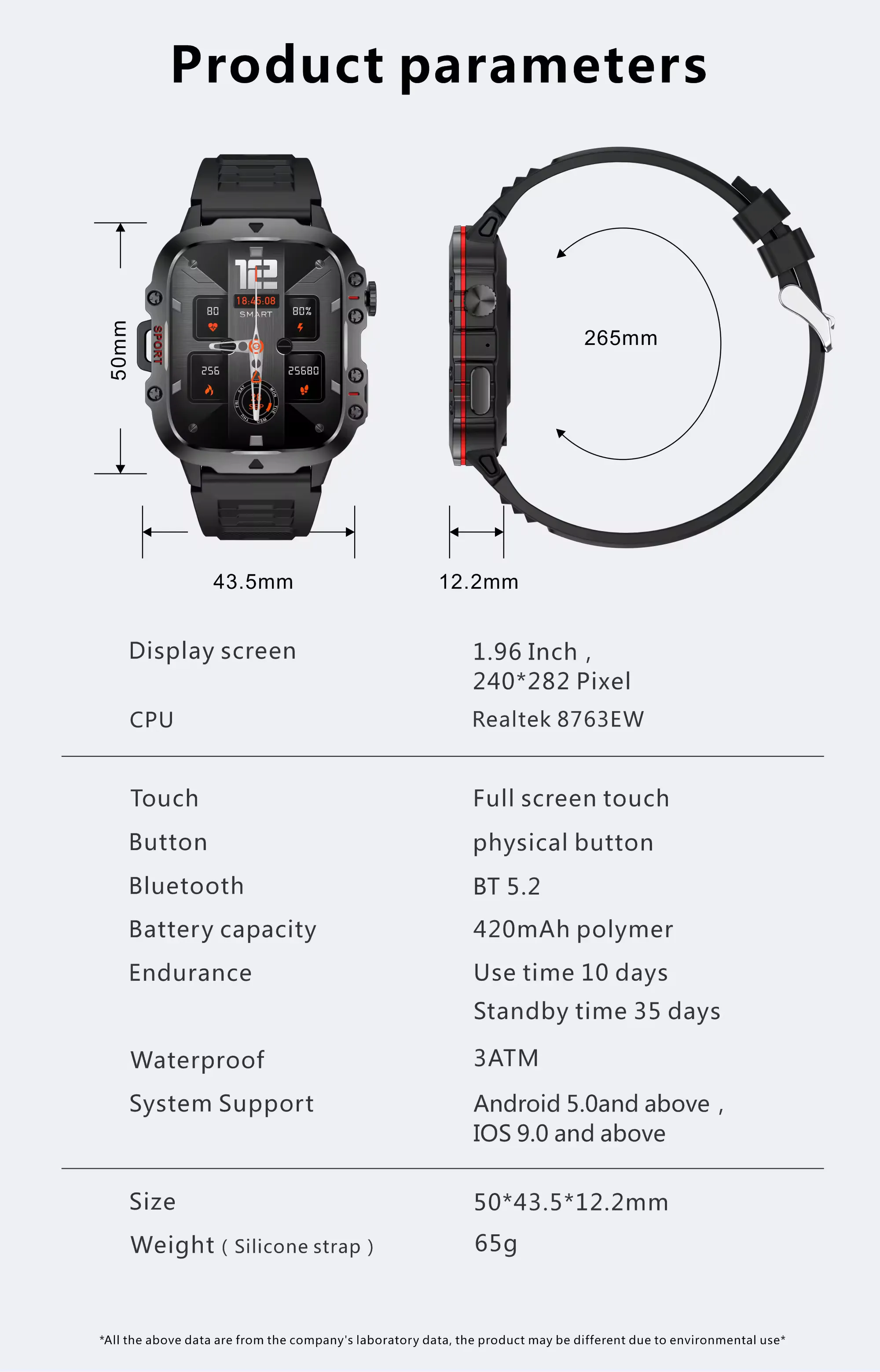 Durafit Ultra™ Smartwatch