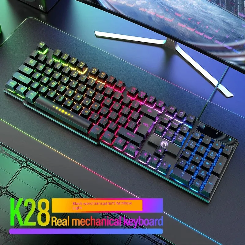 E-Sports Machinery Feel Wired USB Keyboard and Mouse