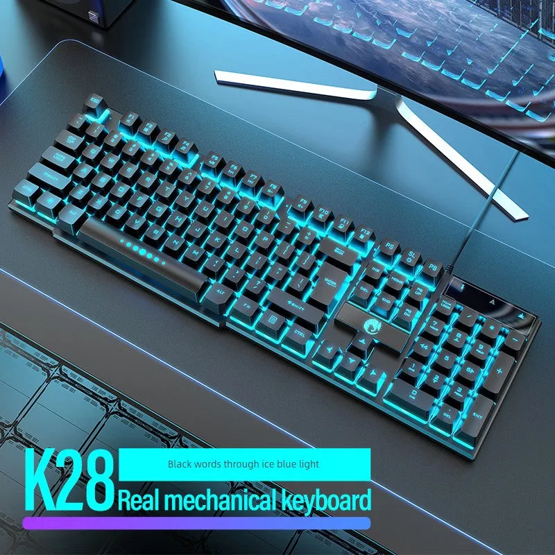 E-Sports Machinery Feel Wired USB Keyboard and Mouse