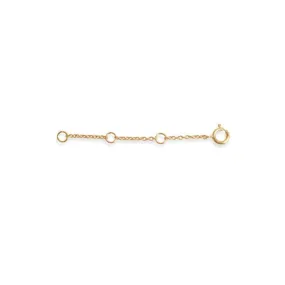 Enamel Extender Chain Gold