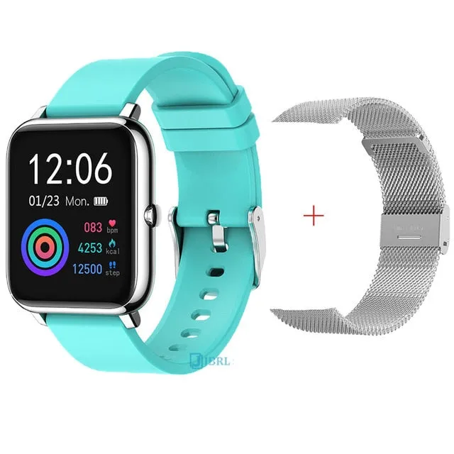 Fashion Full Touch SmartWatch Square Women Sport Watch Electronic Ladies Wrist Watch For Andriod Ios Smart Clock Smart watch