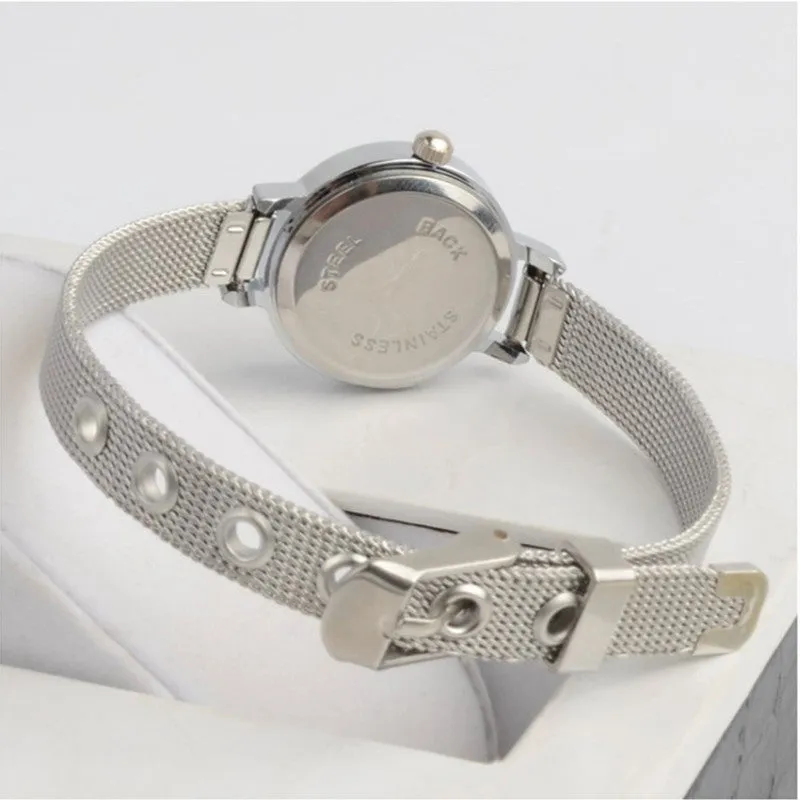 Fashion Women Dress Golden Watches Brand Watch Bracelet rhinestone watches quartz Women Wristwatches