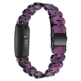 Fitbit Inspire 2 / Inspire HR oval resign watch strap - Purple