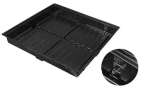 Flo-n-Gro Easy Clean Tray - 4 ft x 8 ft OD - Black