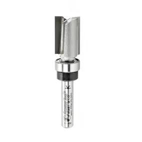 Flush Trim Plunge Router Bit | Various Dia x 3⁄4 x 1⁄4 Shank with Upper BB | 45491 | 738685094914